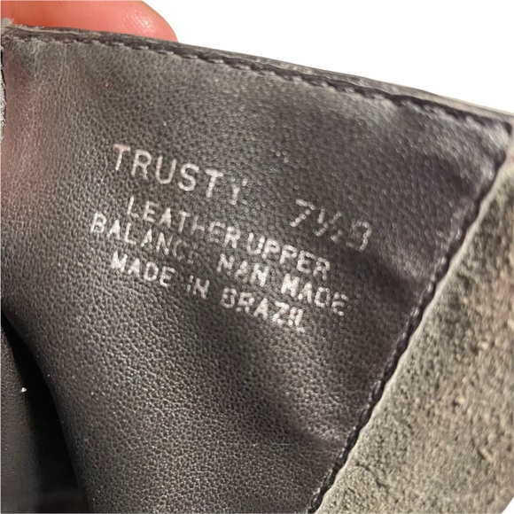 Steve Madden black leather stiletto heeled zip up boots size 7.5 - Picture 11 of 11